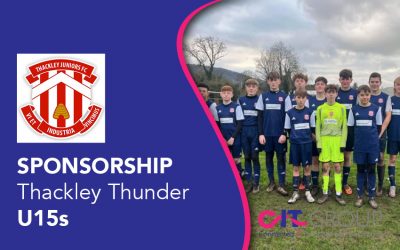 Sponsorship Thackley Thunder U15s